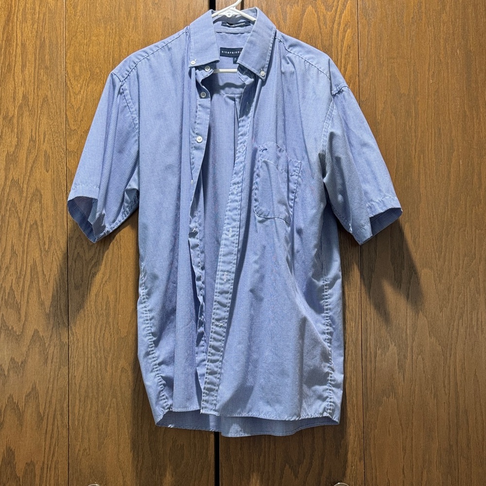 Banana Republic Light Blue Casual Button Down Shirt